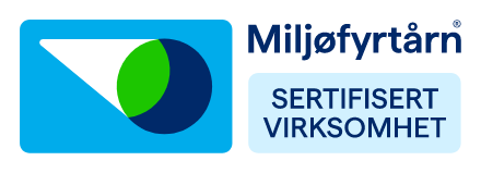 Logo - Miljøfyrtårn - Sertifisert virksomhet